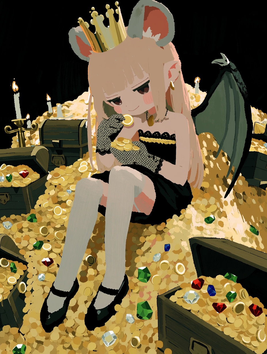 あくまな　ねずみみ