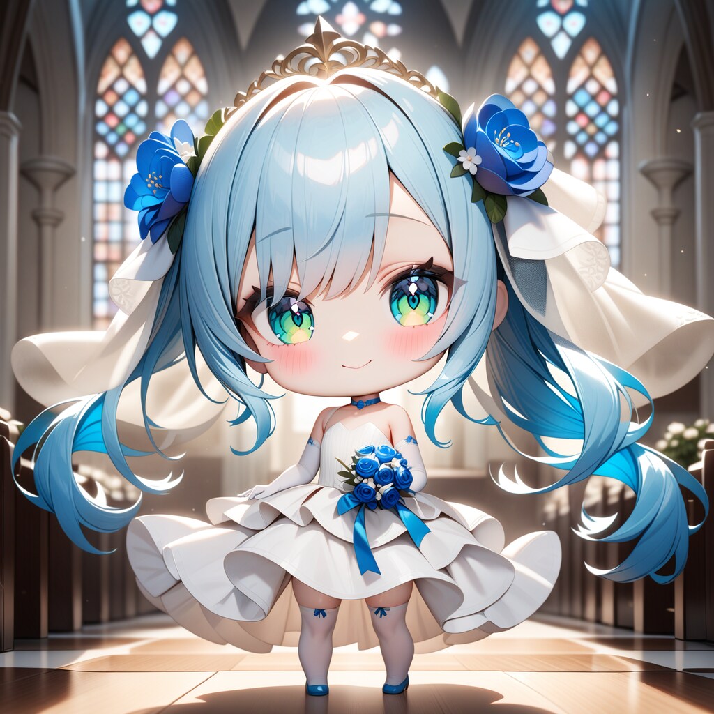 ロリ花嫁A子 デフォルメフィギュア風