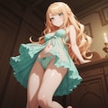 レクシア・フォン・アルセリア【ベビードール グリーン】1 12枚目
