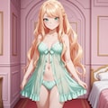 レクシア・フォン・アルセリア【ベビードール グリーン】1 5枚目