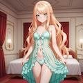 レクシア・フォン・アルセリア【ベビードール グリーン】1 6枚目