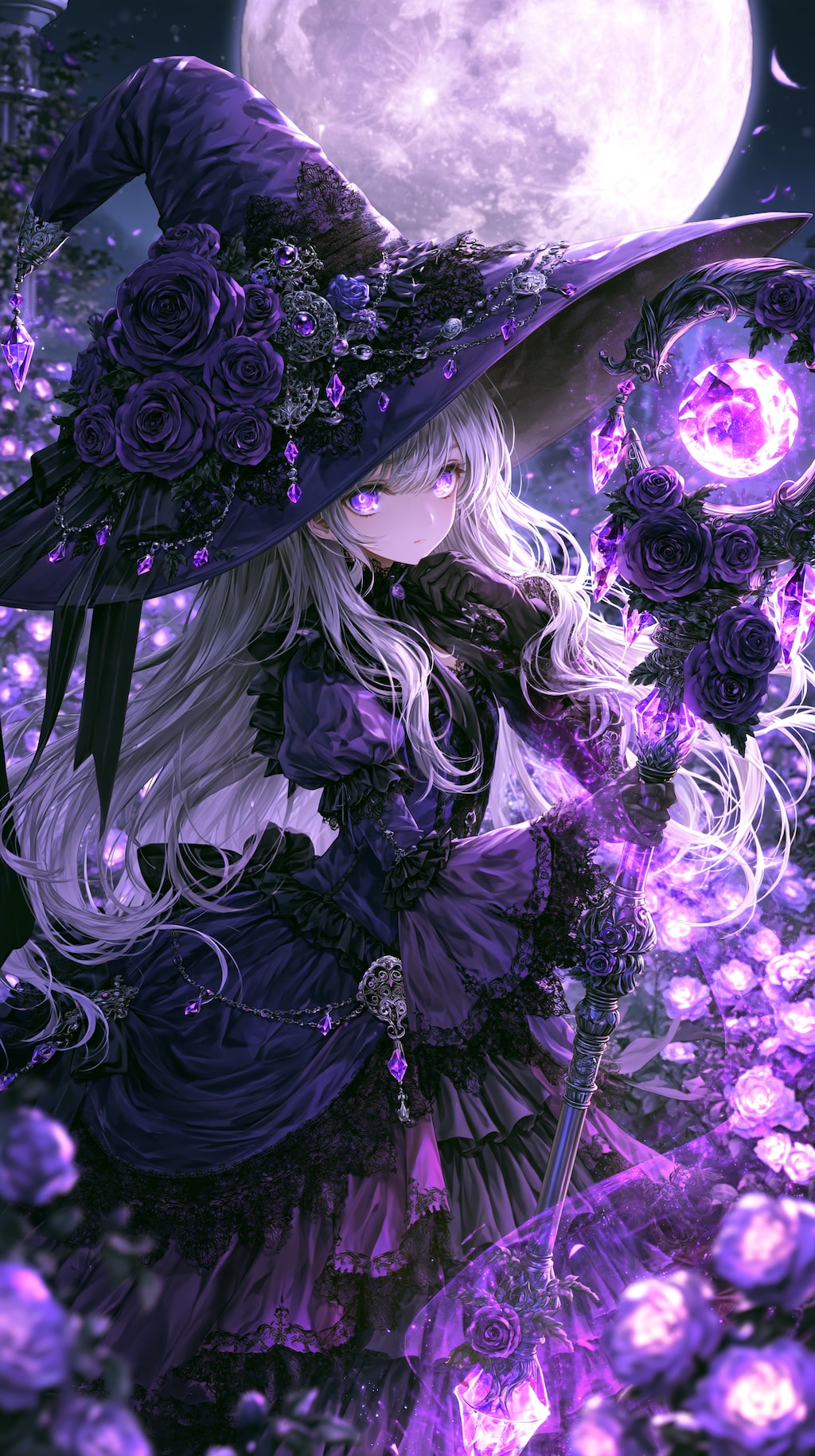 VIOLET GRIMOIRE — 月下の魔女 🌙💜