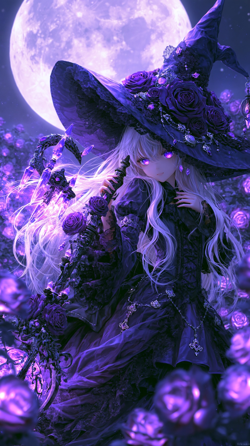 VIOLET GRIMOIRE — 月下の魔女 🌙💜