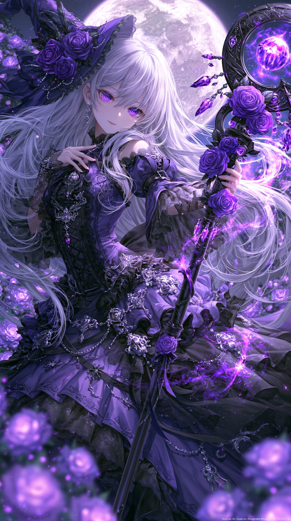 VIOLET GRIMOIRE — 月下の魔女 🌙💜