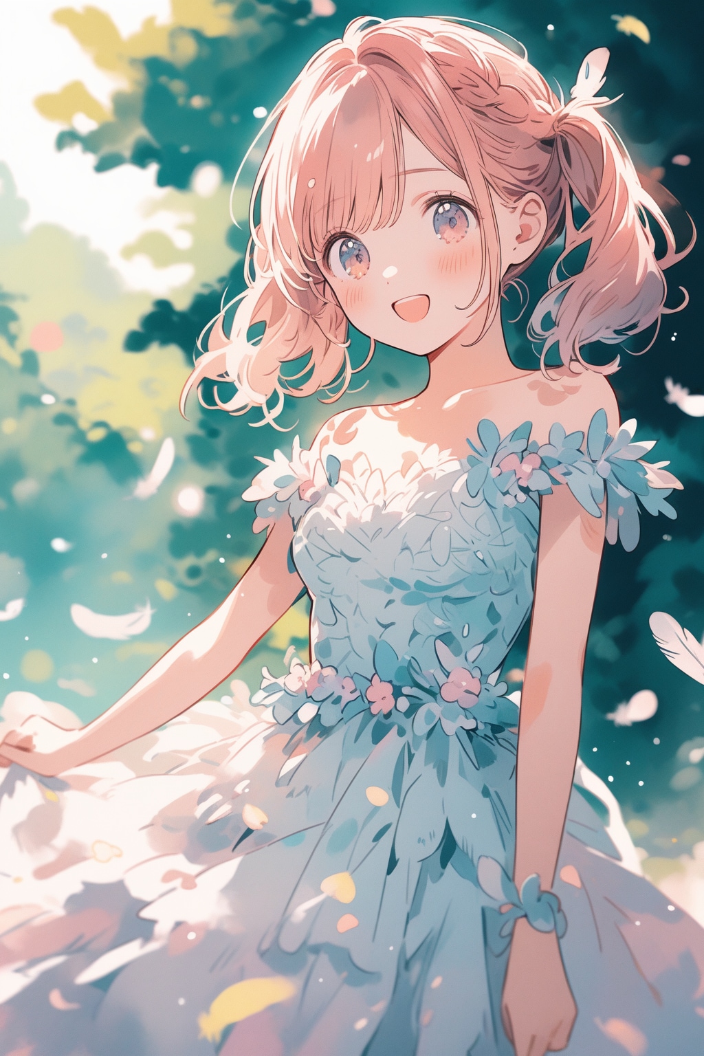 ウェディングドレス姿のお嬢（１６）