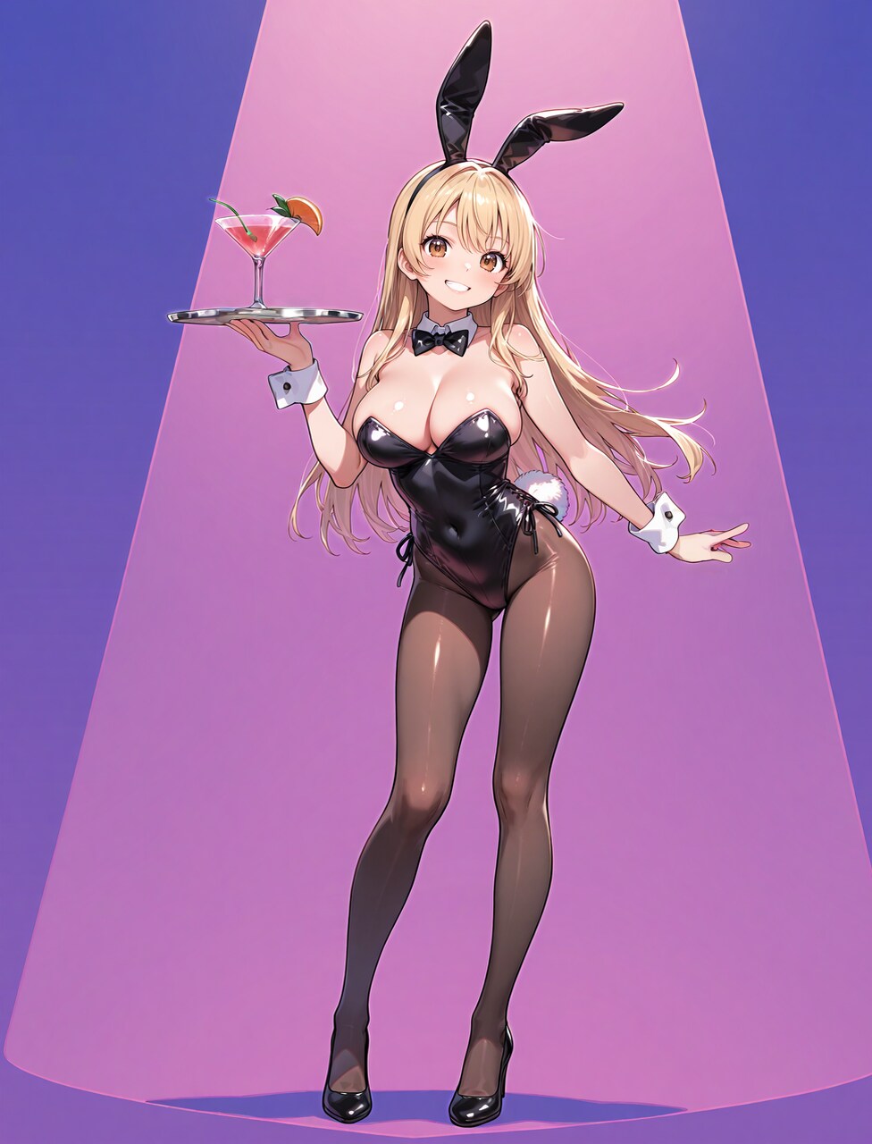 8 shots of bunny girl