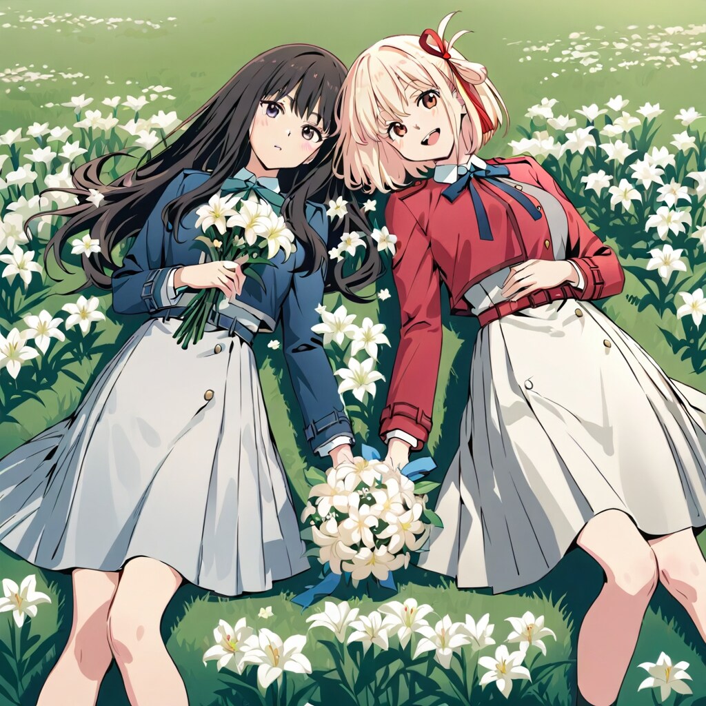 リコリス・リコイル（花畑、花束）513