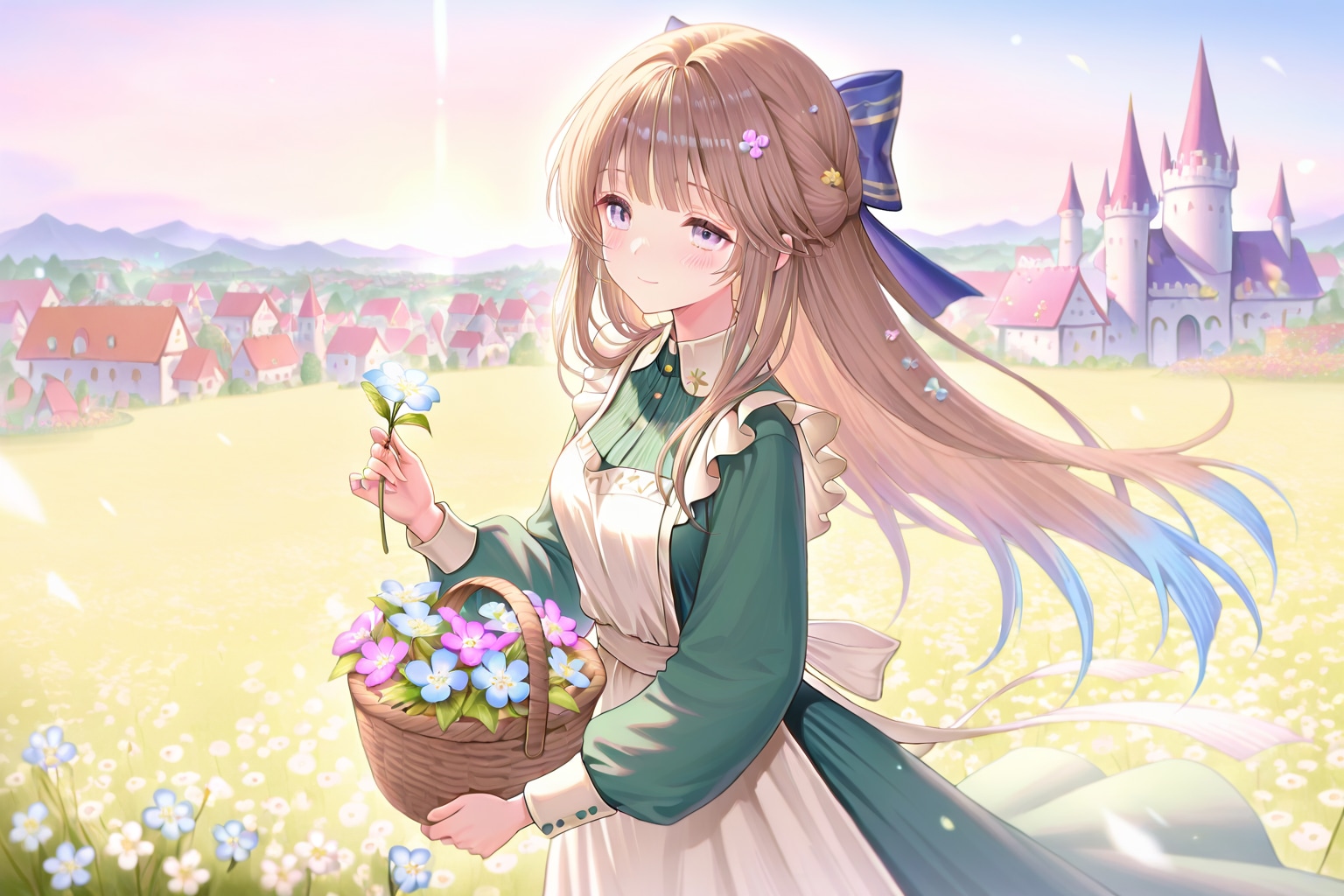 花摘みメイド