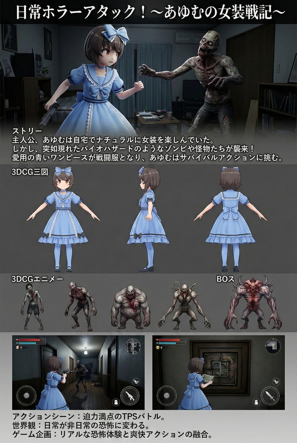 ゲーム雑誌10　自宅でナチュラルに女装する男子