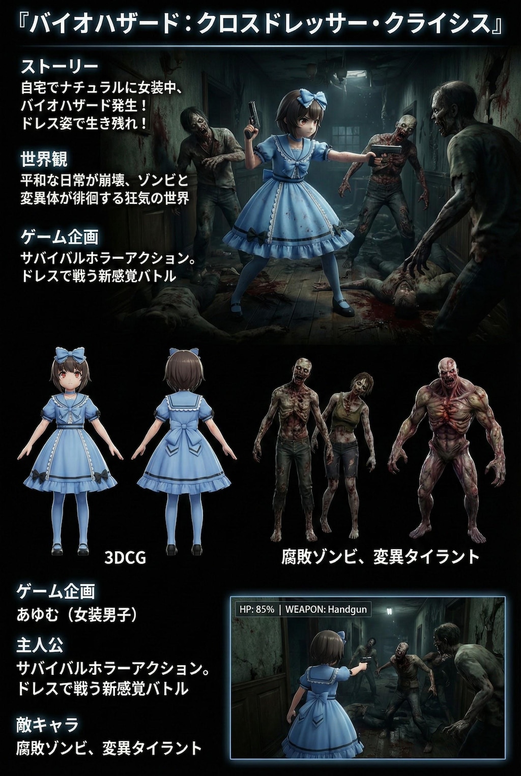 ゲーム雑誌10　自宅でナチュラルに女装する男子