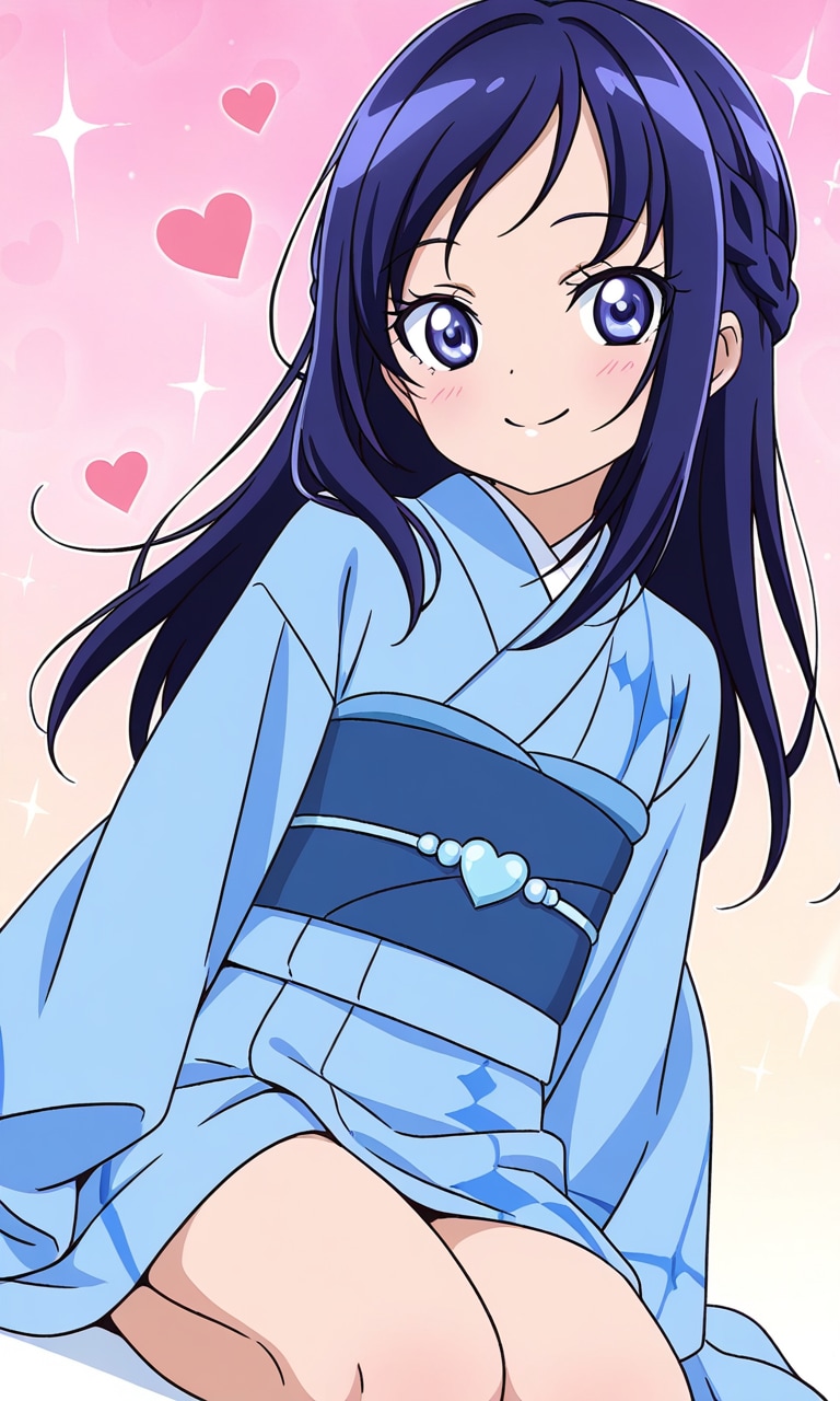 Kimono Style👘菱川六花。 | の人気AIイラスト・グラビア
