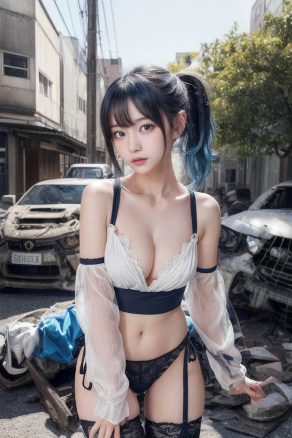 事故を誘発しておりまっ娘ちゃん