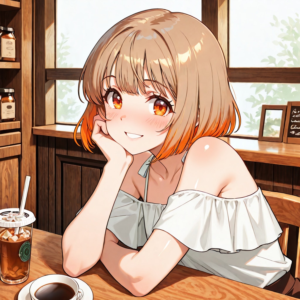 coffeeちゃん　BONSAI生成。