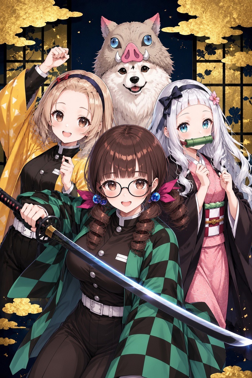 鬼滅コスプレ♪ | の人気AIイラスト・グラビア