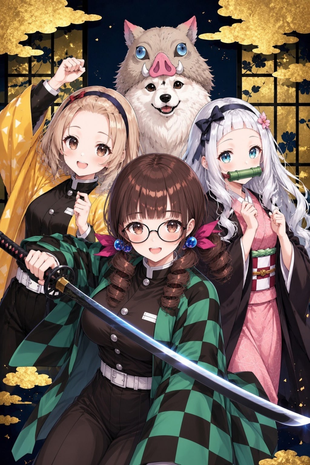 鬼滅コスプレ♪
