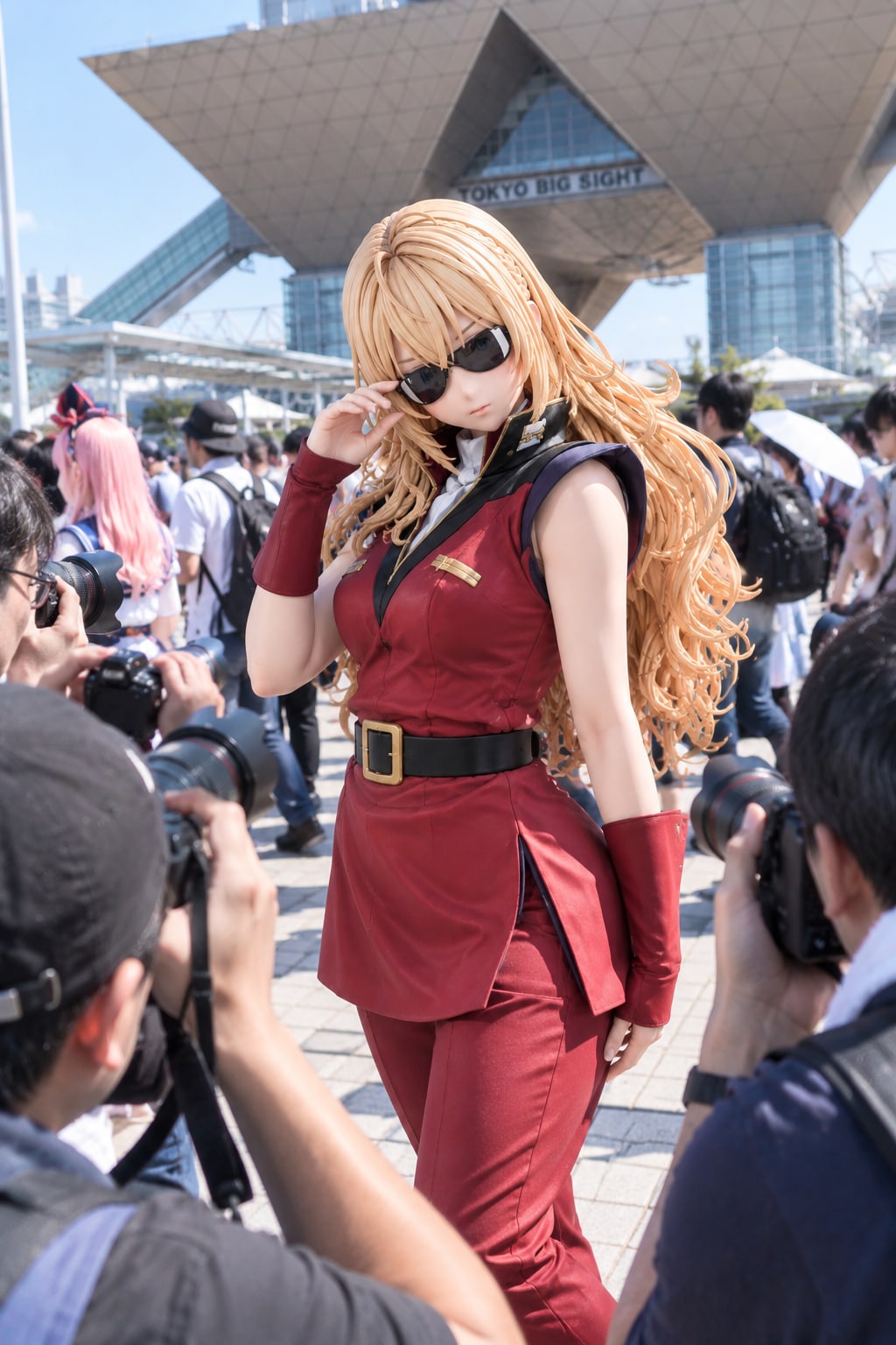 ChatGPT Gemini クワトロ大尉コスプレちちぷいちゃん