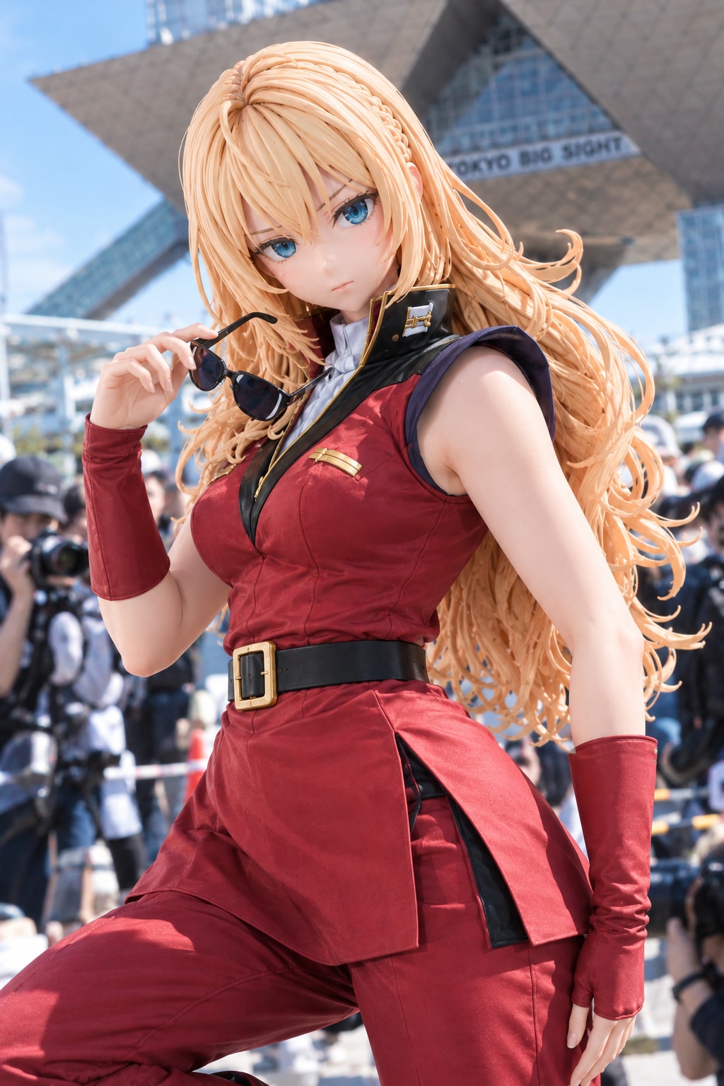 ChatGPT Gemini クワトロ大尉コスプレちちぷいちゃん