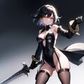 女剣士 2枚目