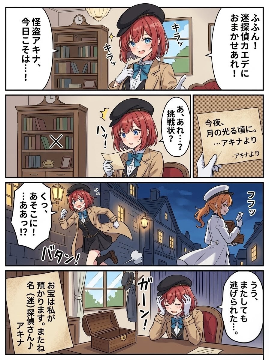 迷探偵カエデと怪盗アキナ