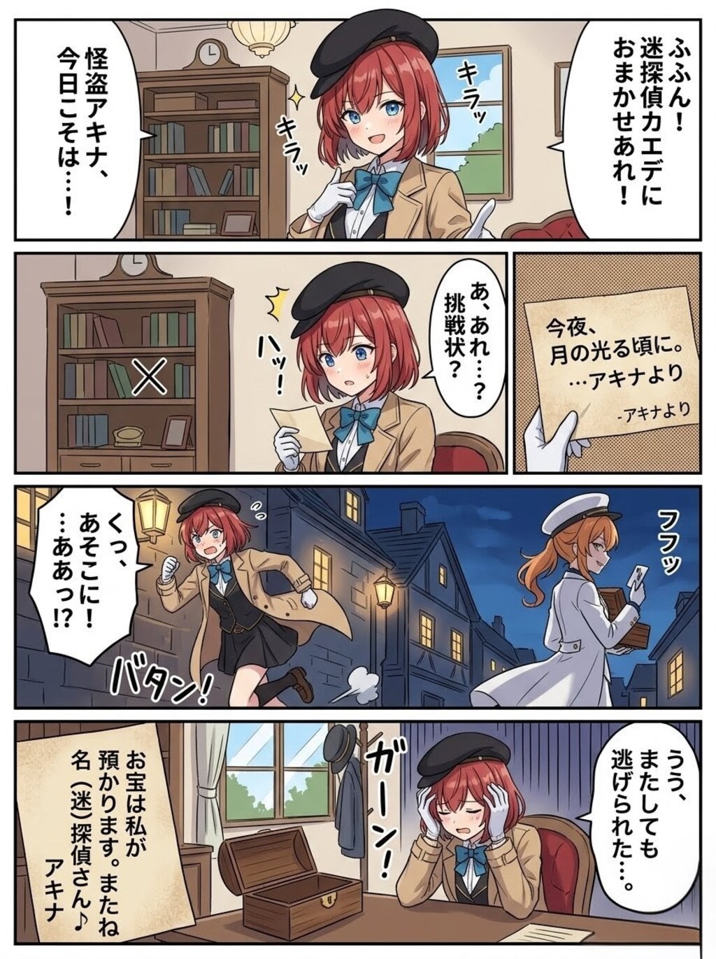 迷探偵カエデと怪盗アキナ