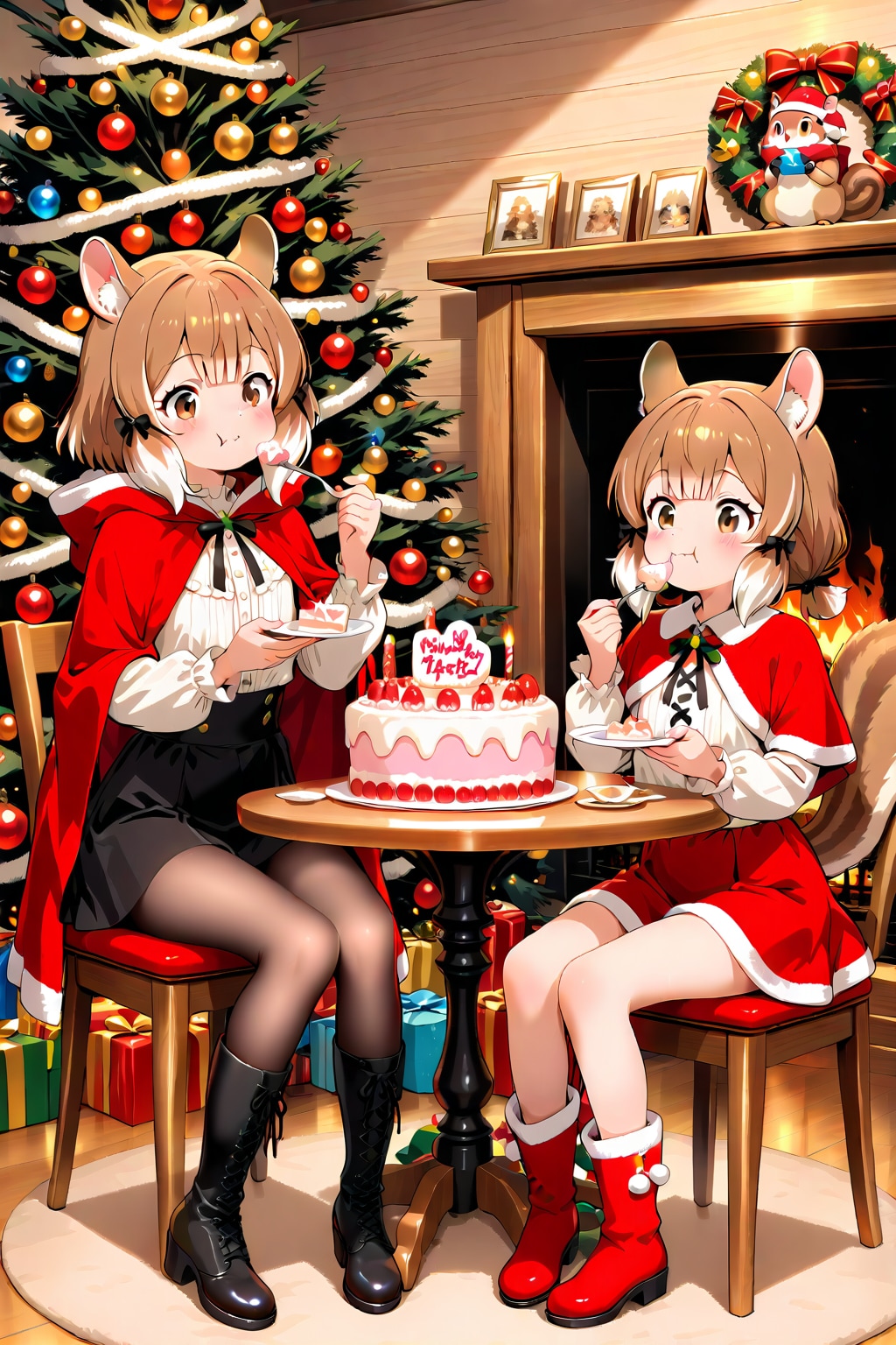 シルちゃんたちのクリスマスパーティー《おいでよ どうぶつの娘》