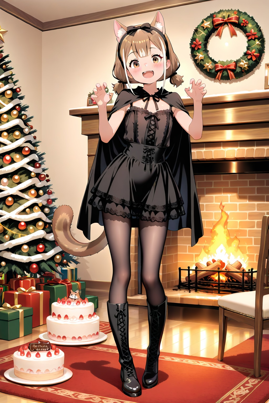 シルちゃんたちのクリスマスパーティー《おいでよ どうぶつの人》