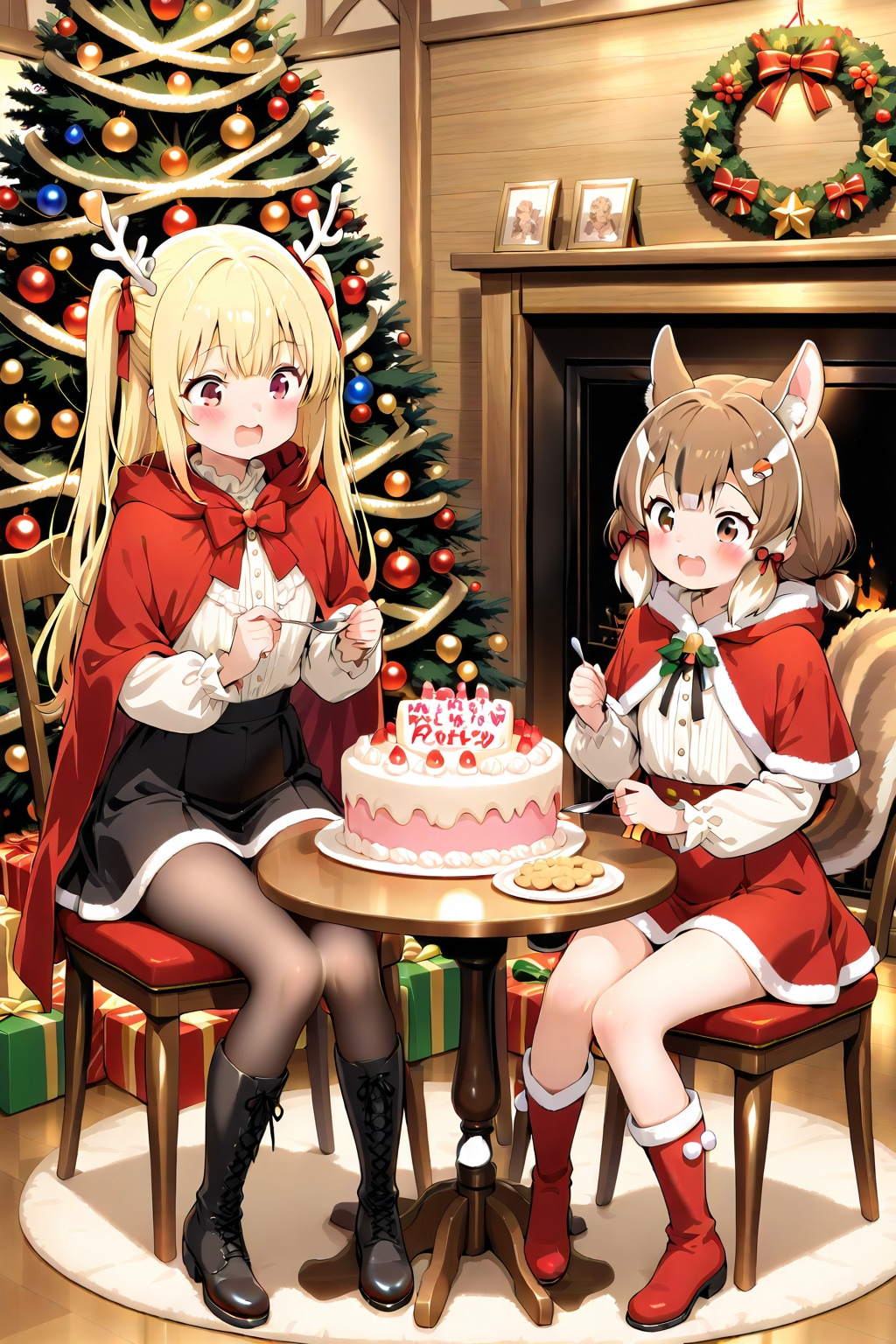 シルちゃんたちのクリスマスパーティー《おいでよ どうぶつの人》
