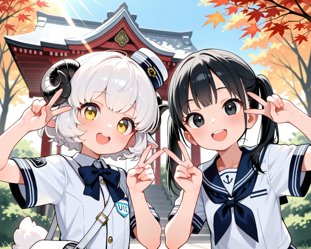 バスガイドさんと記念写真！！