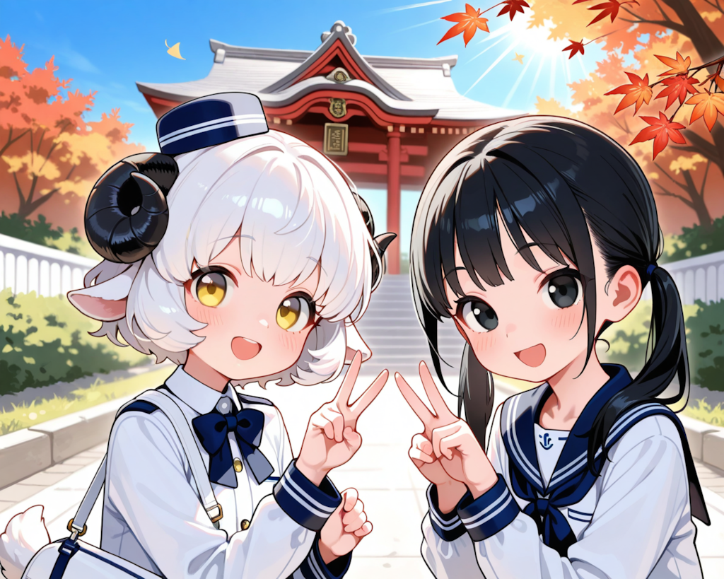 バスガイドさんと記念写真！！