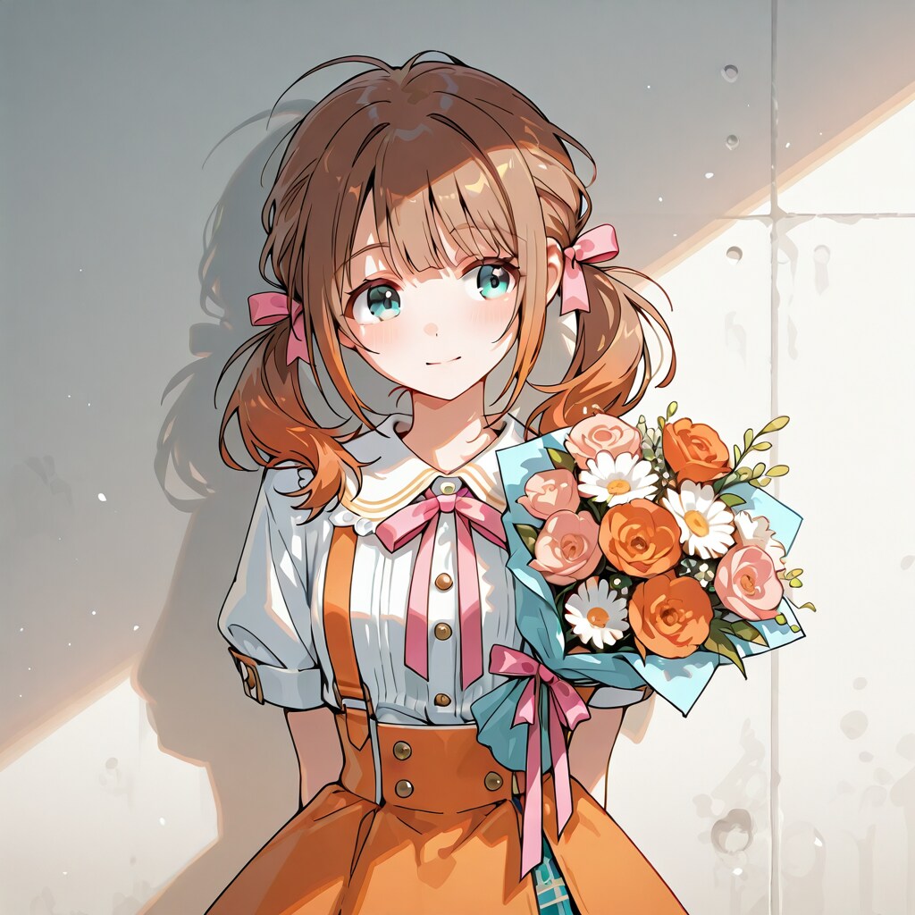 ねえ。制服。似合う？をBONSAIで生成してみた