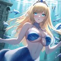 金髪の人魚姫 3枚目