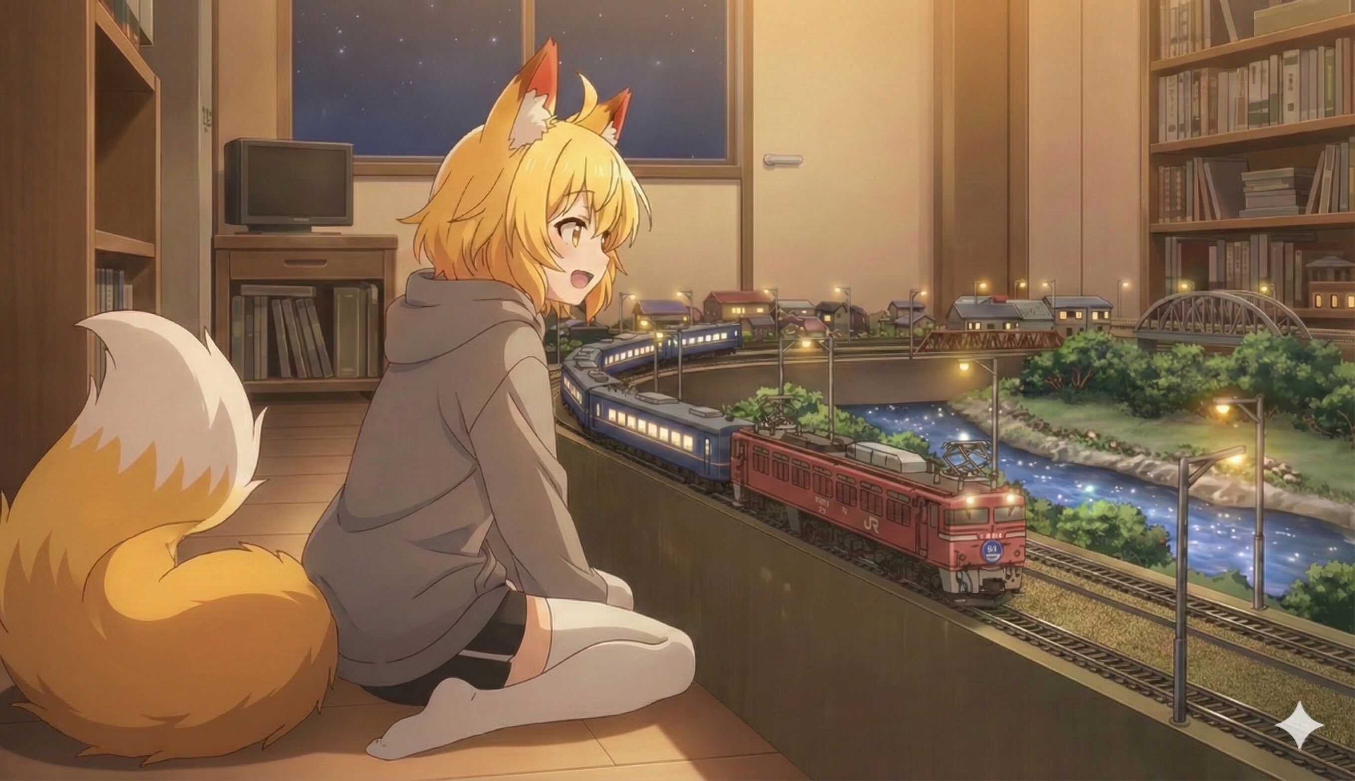 我が家の深夜特急 | の人気AIイラスト・グラビア