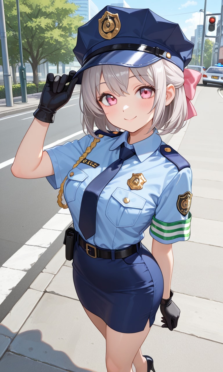 駐車違反ですよ～ | の人気AIイラスト・グラビア