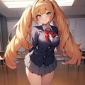 金髪ツインテール娘 (複数) 2枚目