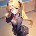 金髪ツインテール娘 (複数) 3枚目