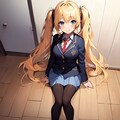 金髪ツインテール娘 (複数) 4枚目