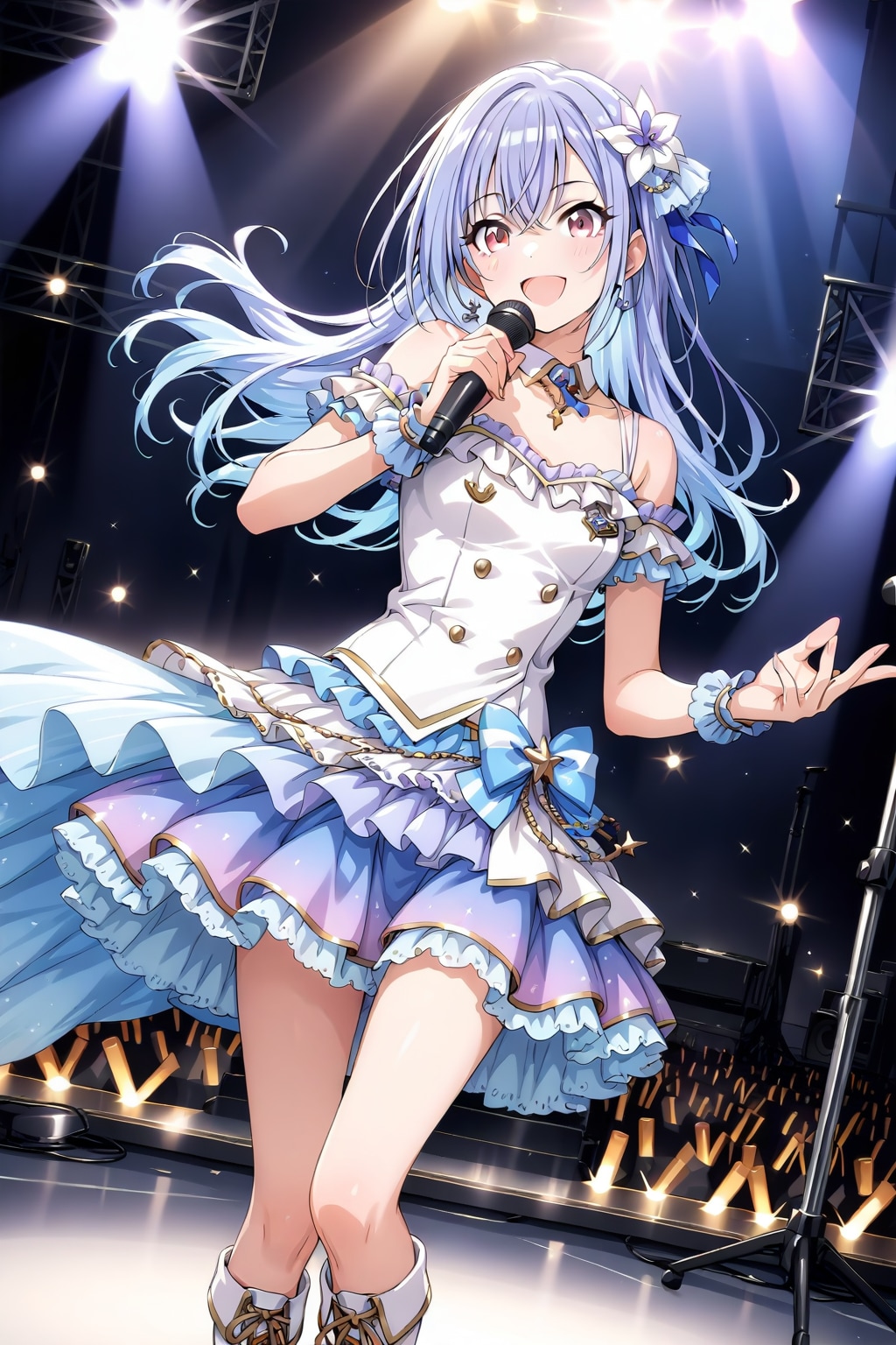 #LARIMAR【コンサート】鈴木羽奈 | の人気AIイラスト・グラビア