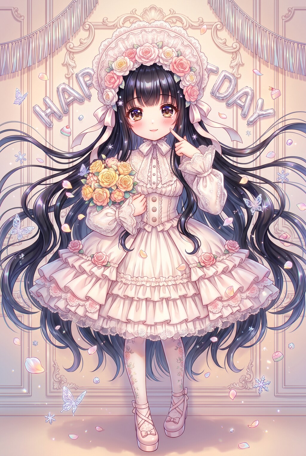 麗装花咲宴