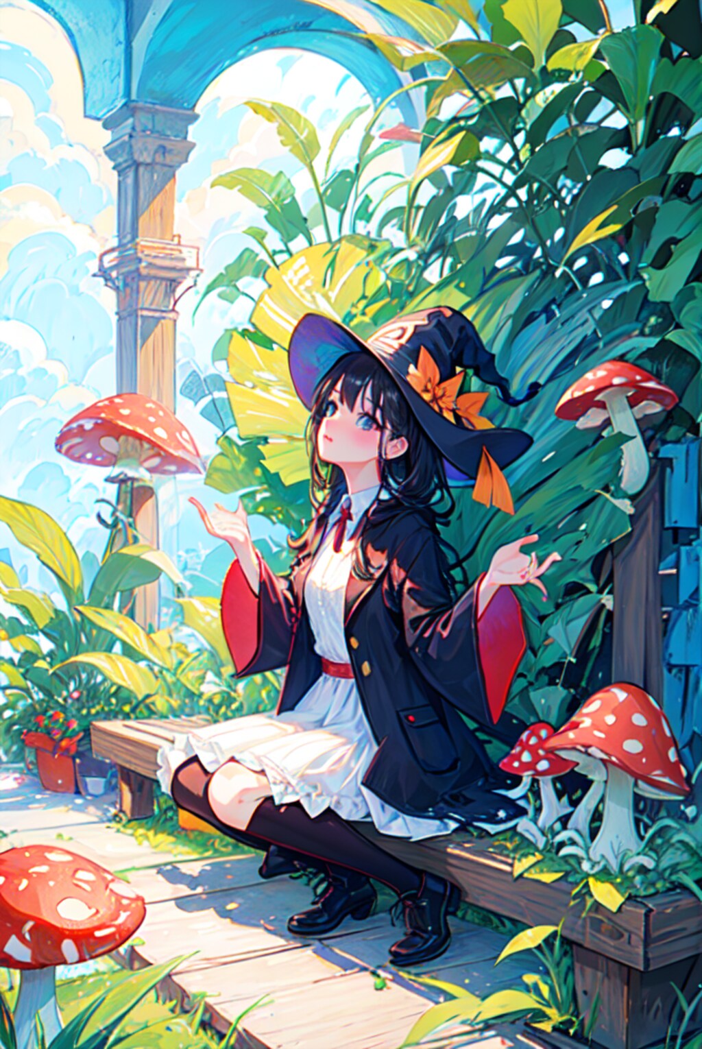 キノコの魔女の村