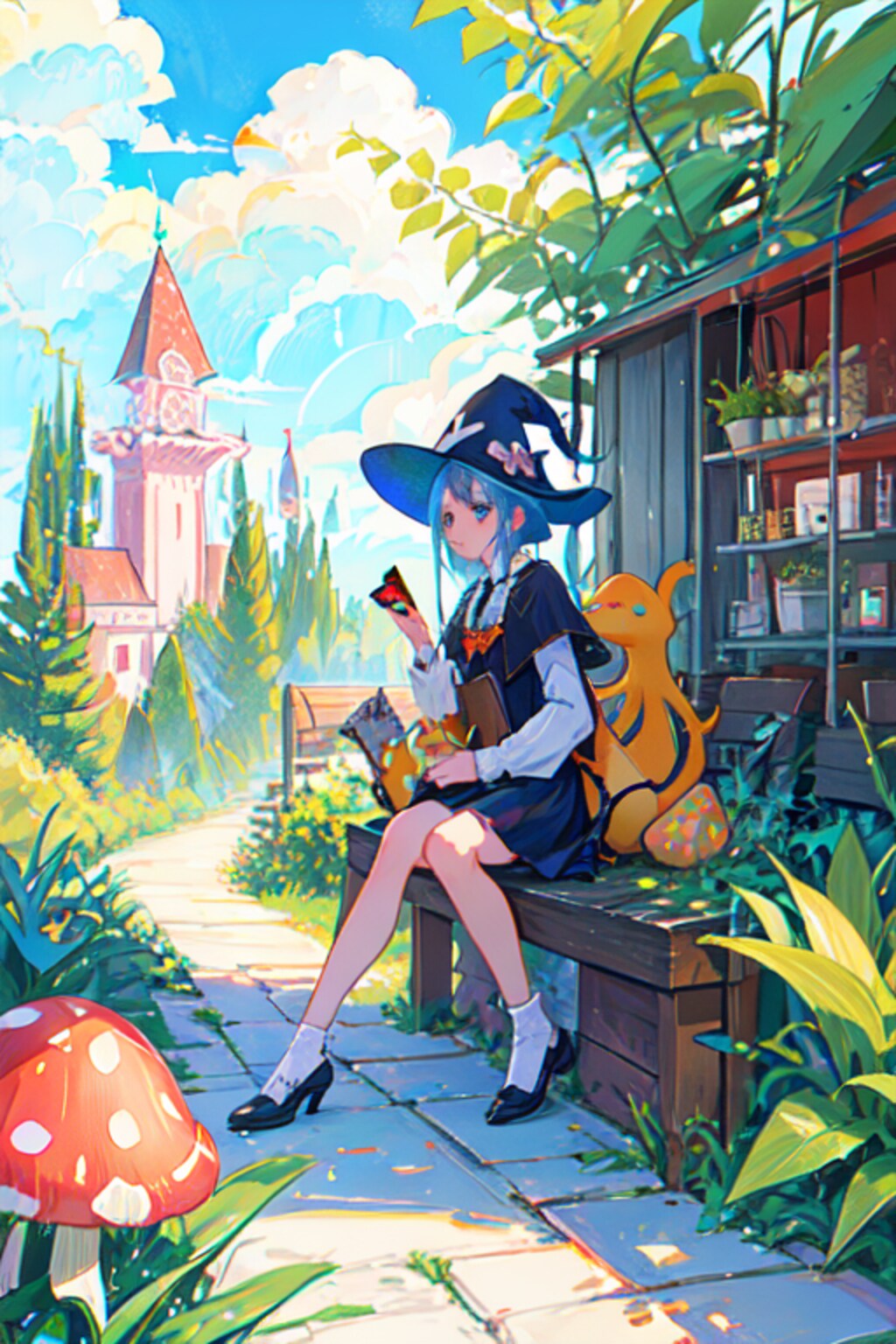 キノコの魔女の村