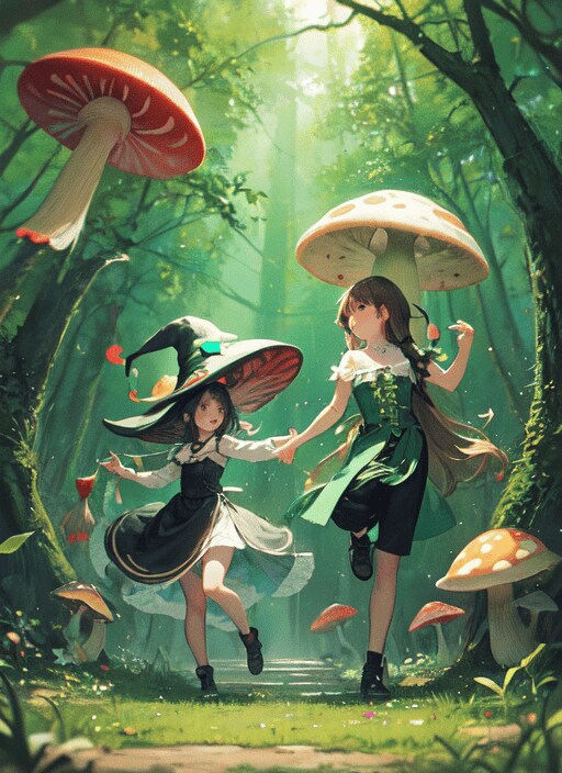 キノコの魔女の村