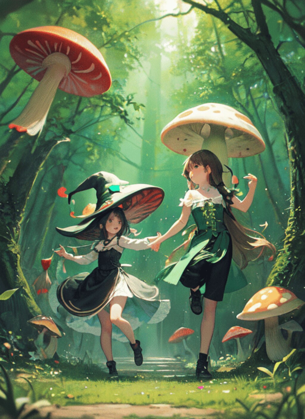 キノコの魔女の村