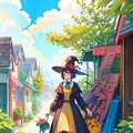 キノコの魔女の村 4枚目