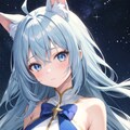 魔法少女💙 2枚目