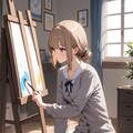 【春】部活動の少女達(その1) 2枚目
