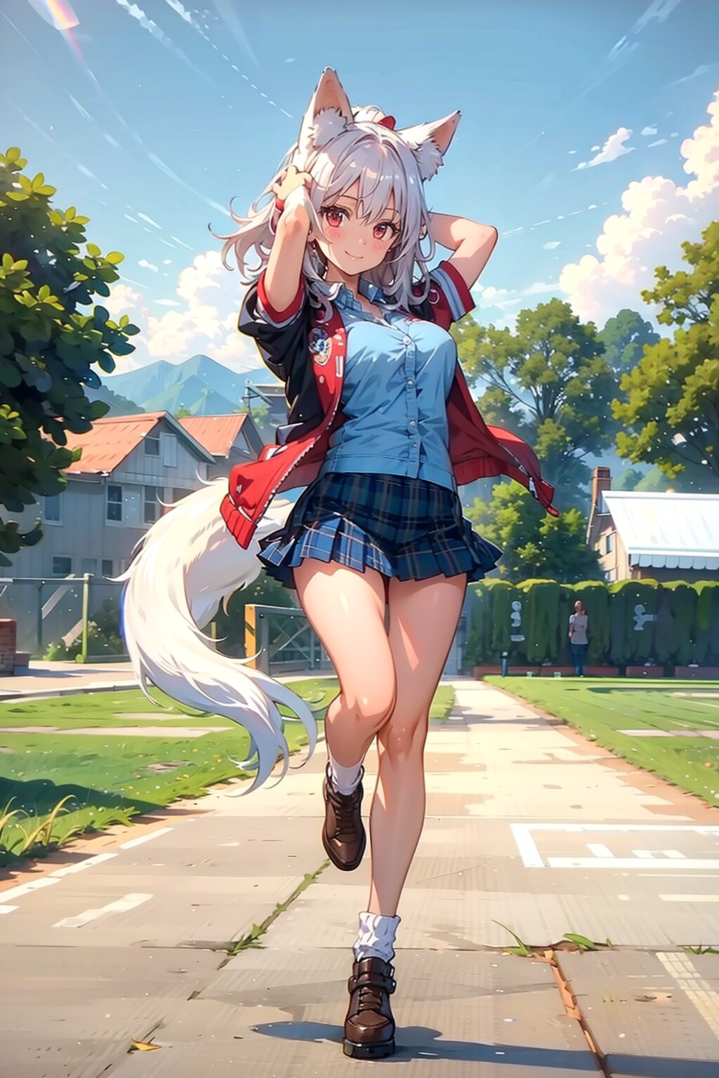 狐のチアガール