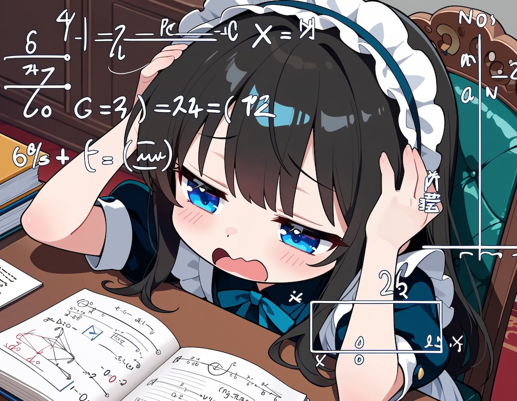 しゅくだい追い込みメイドさん