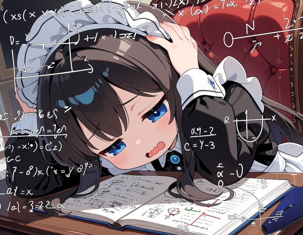しゅくだい追い込みメイドさん