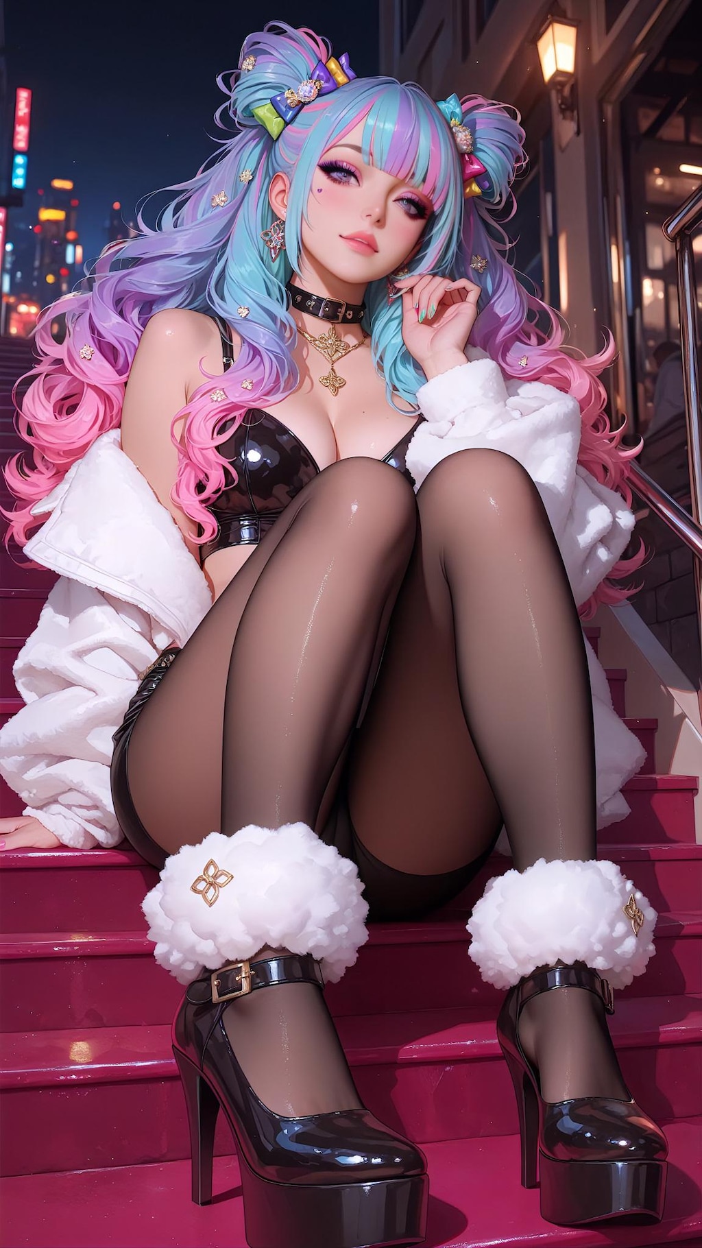 階段の秘密の休息Ⅲ