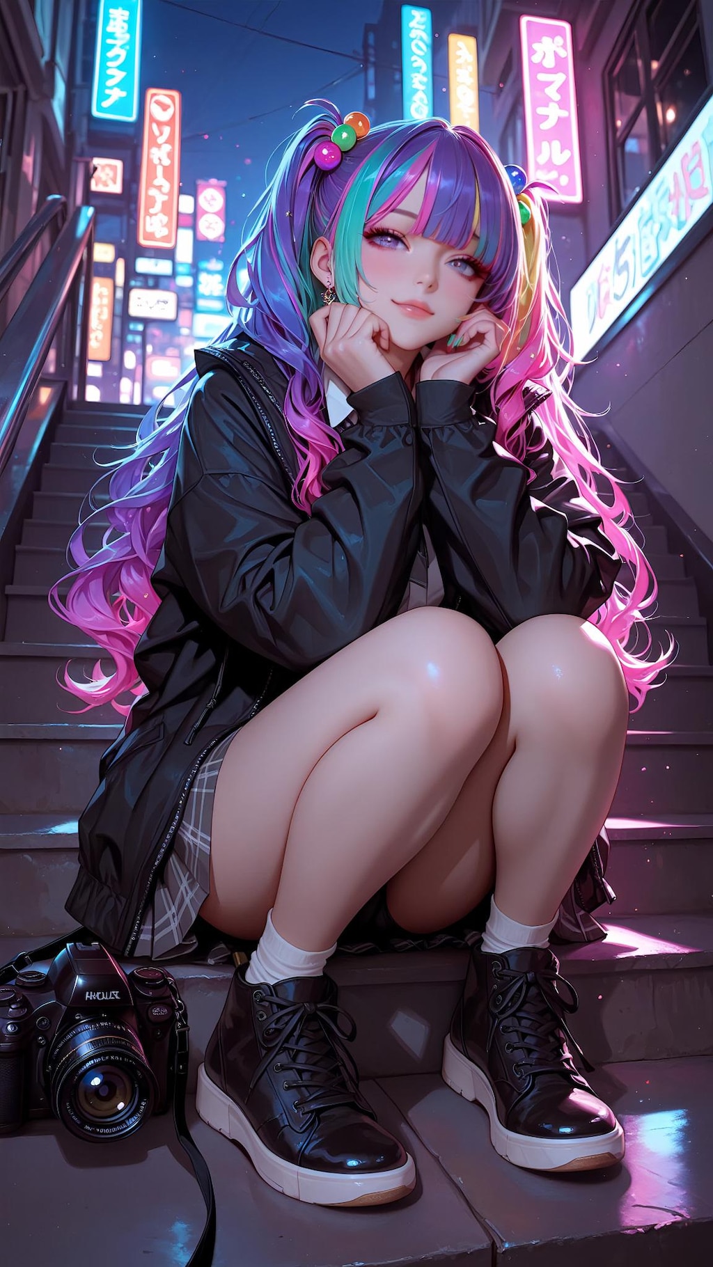 階段の秘密の休息Ⅲ